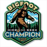 NOV-BFHS Bigfoot Hide & Seek Champion Magnet